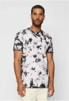 Black Tie Dye Tee bílá/černá