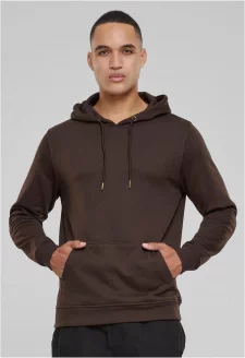 Basic Sweat Hoody hnědá