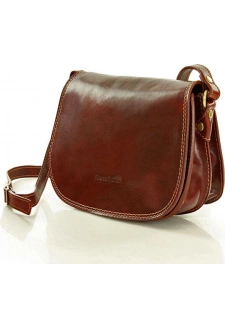 Hnědá malá kabelka MARCO MAZZINI