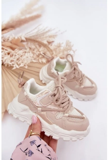 Dětské sportovní sneakers Tilvianea – bílé