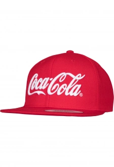 Coca Cola Logo Snapback červené