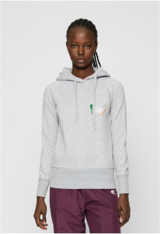 Damen Ladies Kicks Love EMB Hoody šedá