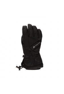 Lyžařské rukavice s membránou ptx gloves ALPINE PRO OLEWE black