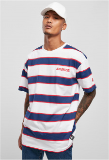 Starter Logo Striped Tee bílo/modré