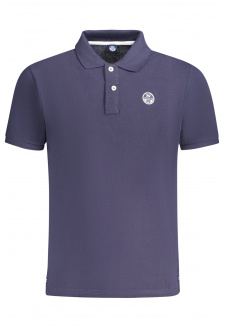 NORTH SAILS POLO MANICHE CORTE UOMO BLU