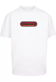 Pánské tričko The Skateboard Magazin Cover No 11 Oversize bílé