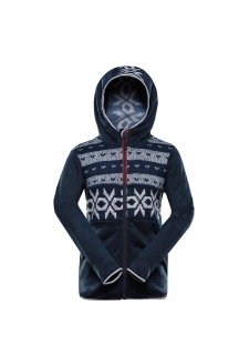 Dětský hřejivý svetr s kapucí ALPINE PRO NORESO 