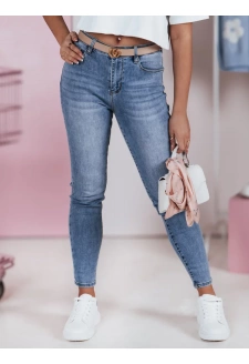 Spodnie damskie jeansowe skinny SKINNTON Dstreet UY2350