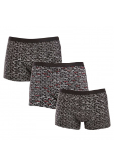 3PACK pánské boxerky Andrie vícebarevné