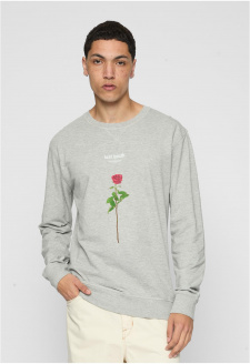 Lost Youth Rose Crewneck šedá