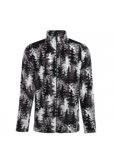 Pánská fleecová mikina ALPINE PRO EFLIN dk. true gray varianta pb