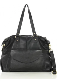 MARCO MAZZINI Černá dámská shopper kabelka