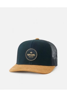 Kšiltovka Rip Curl ROUTINE CURVE TRUCKER Black/Tan