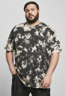 Oversized Bleached Tee černé