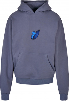 Le Papillon Heavy Oversize Hoody vintageblue