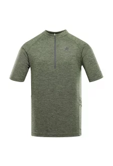 Pánský rychleschnoucí cyklistický dres ALPINE PRO GERET 2 rifle green