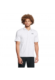 UA T2G Printed Polo-WHT