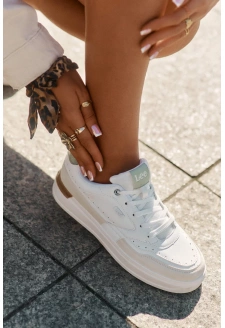 Dámské tenisky na platformě LEE EMMA WOMEN LOW – béžové