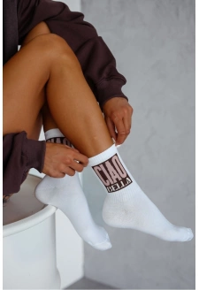 Dámské ponožky CIAO BELLA – bílé