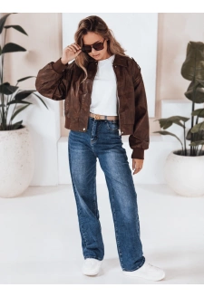 Jeansy damskie wide leg niebieskie Dstreet UY2814