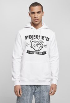 Popeye Barber Shop Hoody bílá