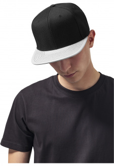 Kovové hledí Snapback stříbrné