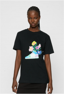 Dámské tričko Flower Sneaker Tee černé