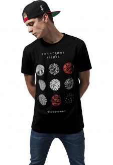 Twenty One Pilots Pattern Circles Tričko černé