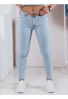 Spodnie damskie jeansowe skinny ELASTICON Dstreet UY2369