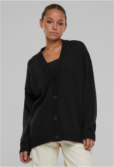 Dámský oversized cardigan - černý