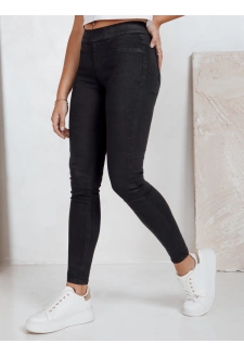Spodnie damskie skinny jeans czarne Dstreet UY2746