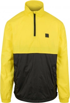 Stand Up Collar Pull Over Jacket světležlutá/blk