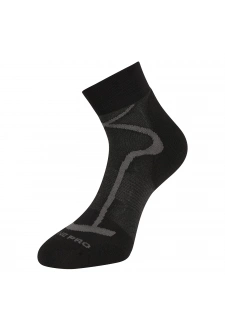 Unisex sportovní kotníkové ponožky ALPINE PRO GANGE black