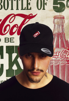 Kšiltovka Coke Can Dad černá