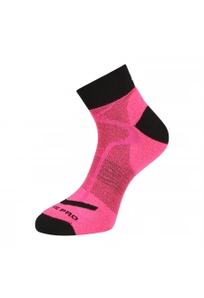 Dámské sportovní ponožky ALPINE PRO GANGE neon pink