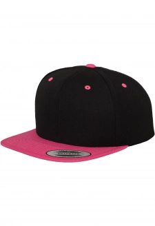 Klasický Snapback 2-Tone blk/neonpink