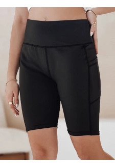 Spodenki damskie kolarki SPORT LOVER czarne Dstreet SY0423