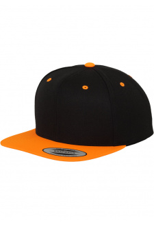 Klasický Snapback 2-Tone blk/neonorange