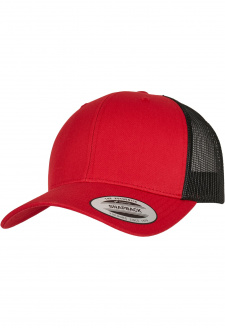 Kšiltovka Retro Trucker 2-Tone červená/černá