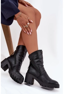 Dámské kotníkové boty Vinceza – černé