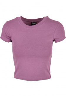 Dámský strečový dres Cropped Tee duskviolet