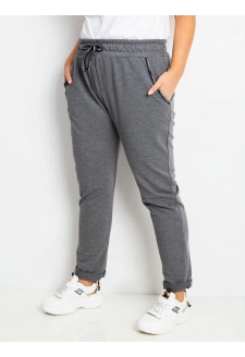 Dámské světle šedé tepláky