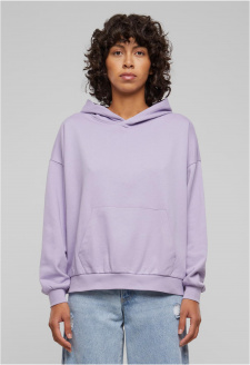 Dámská mikina Light Terry Oversized Hoodie - fialová