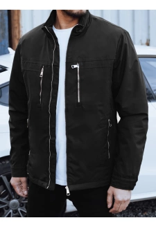 Kurtka męska przejściowa czarna Dstreet TX5035