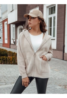 Dámská bunda alpaka KATHERINE béžová Dstreet TY4540