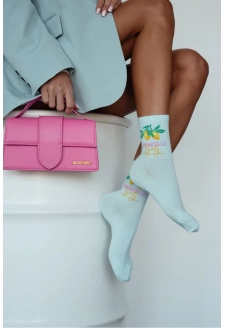 Dámské ponožky LIMONCELLO – mátové