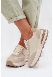 Dámské sportovní tenisky Big Star HI-POLY SYSTEM – béžové