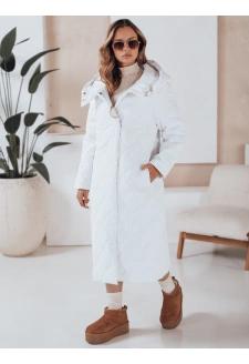 Kurtka zimowa damska LIKEMIRA pikowana biała Dstreet TY4928