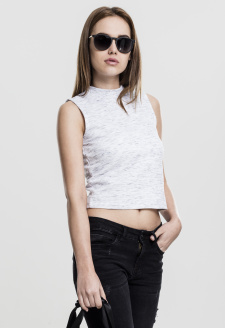 Dámský Space Dye Top wht/blk