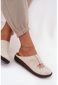 Dámské domácí pantofle Inblu – béžové
